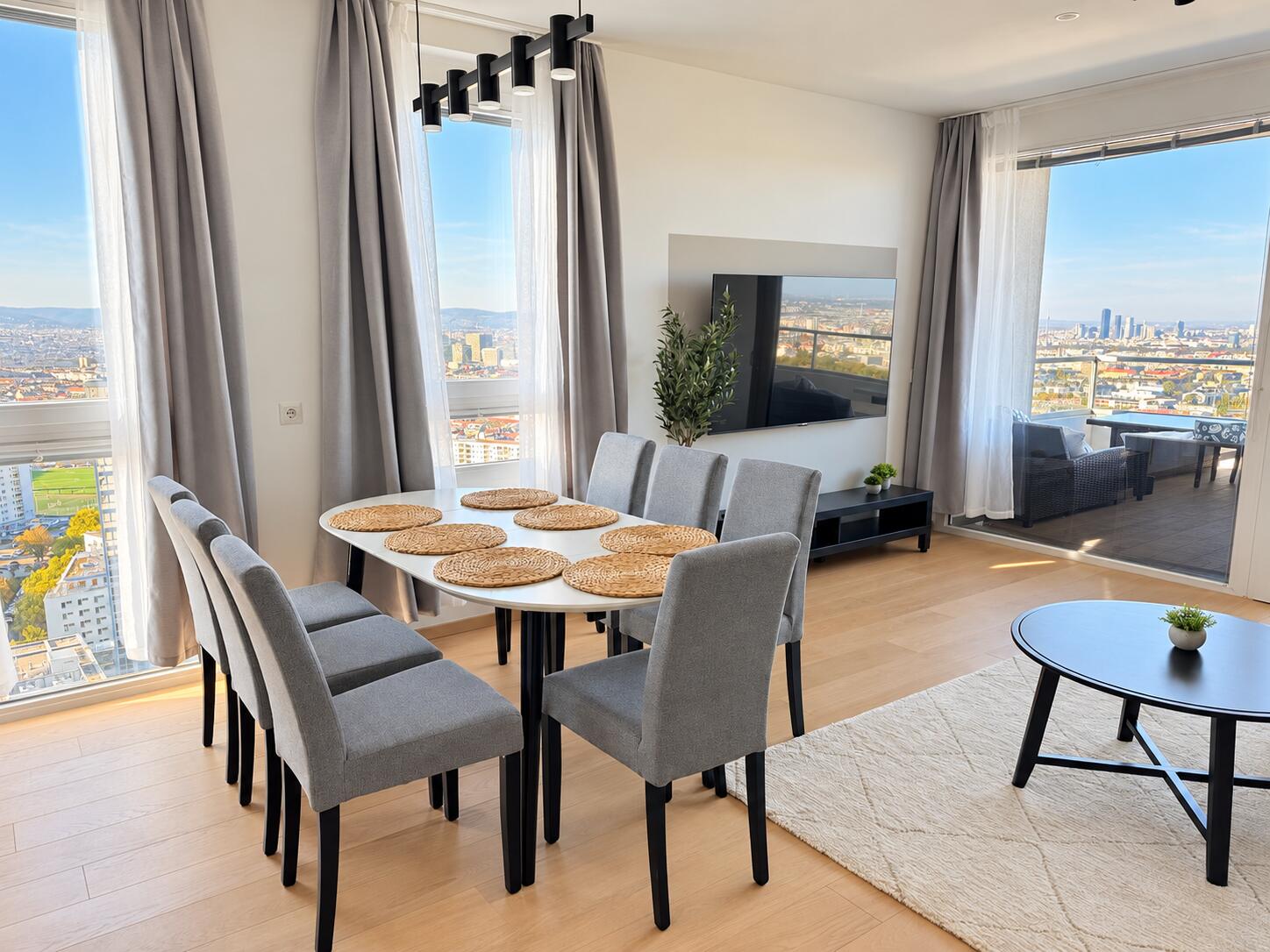 Vienna Skyline living room